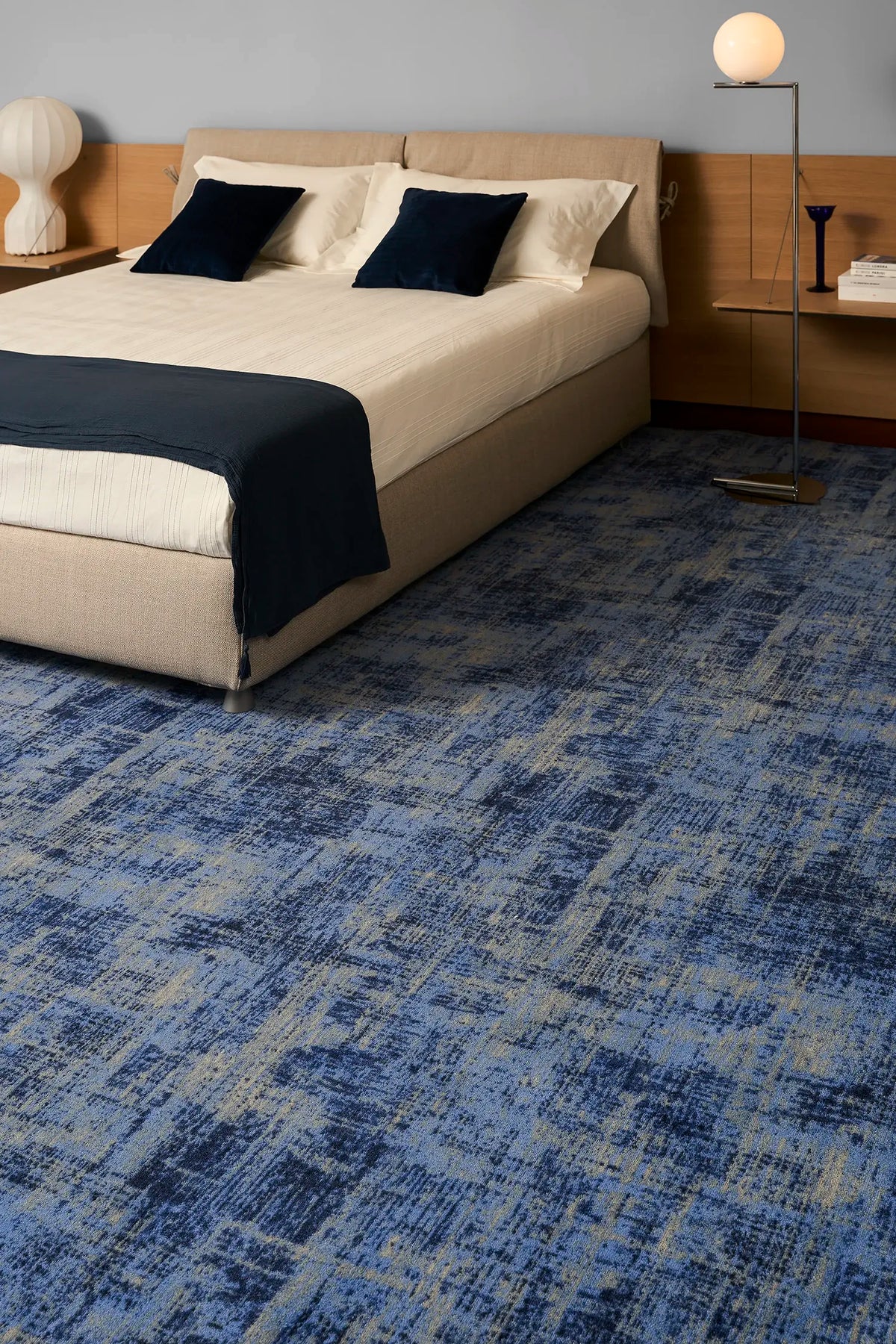Moquette Radici Leone Denim en situation