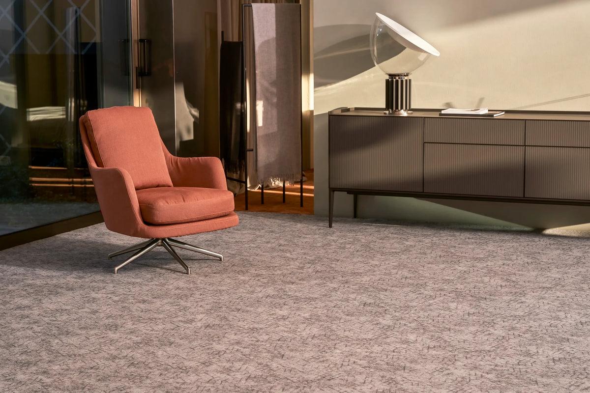 Moquette Radici Oscar Silver en situation