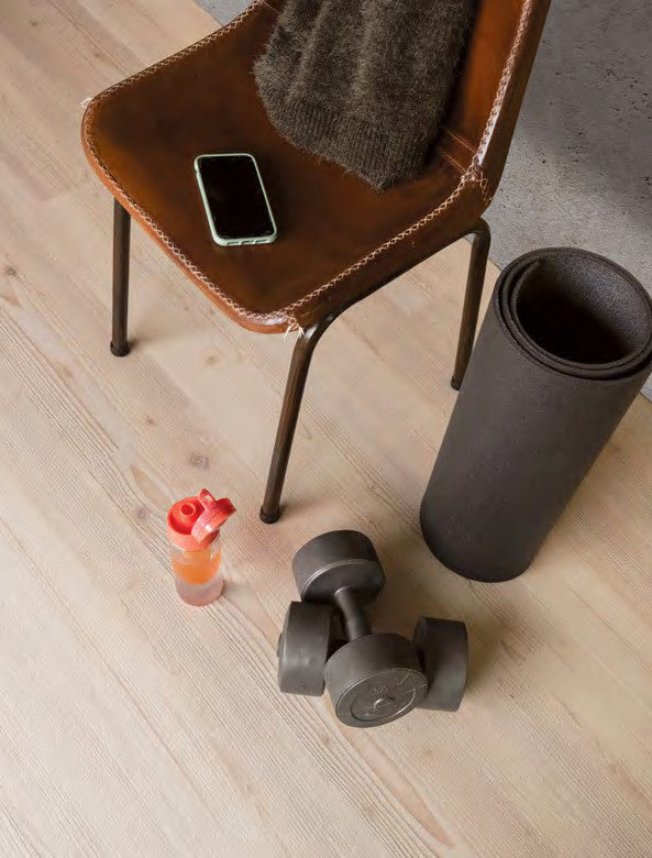 Sol vinyle Corkart Metropolitan – décor Coral Loft Pine (9561) – détail