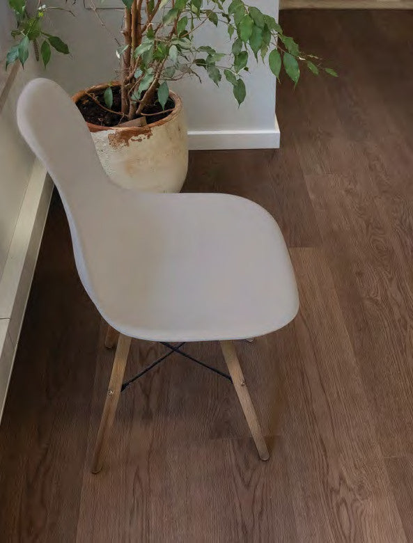 Sol vinyle Corkart River – décor Coffee River Oak (9584) – détail