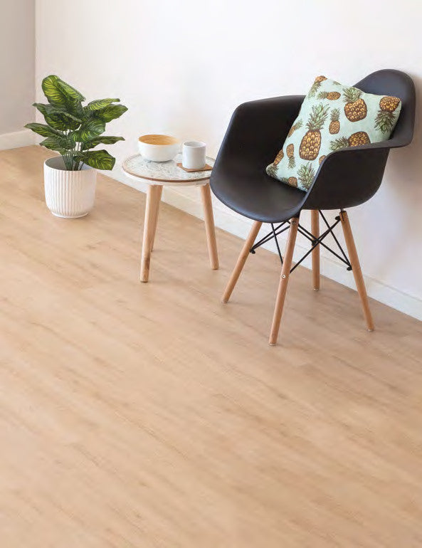 Sol vinyle Corkart Scandinavian – décor Vanilla Liberty Ash (9541) – photo d'ambiance